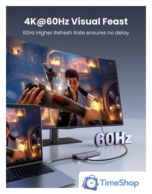 Док-станция Ugreen CM512 60515 - Изображение №2 — Интернет-магазин Time-Shop