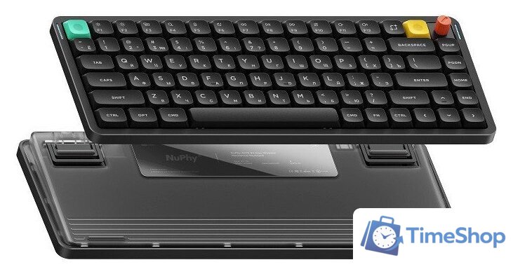 Клавиатура NuPhy Air75 V3 Nebula Dark (Brown Nano) - Изображение №3 — Интернет-магазин Time-Shop