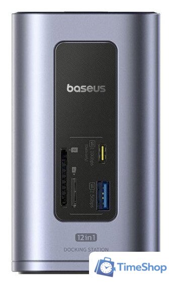 Док-станция Baseus Nomos NU1 Air Win 12-in-1 Docking Station B00568103813-00 - Изображение №1 — Интернет-магазин Time-Shop