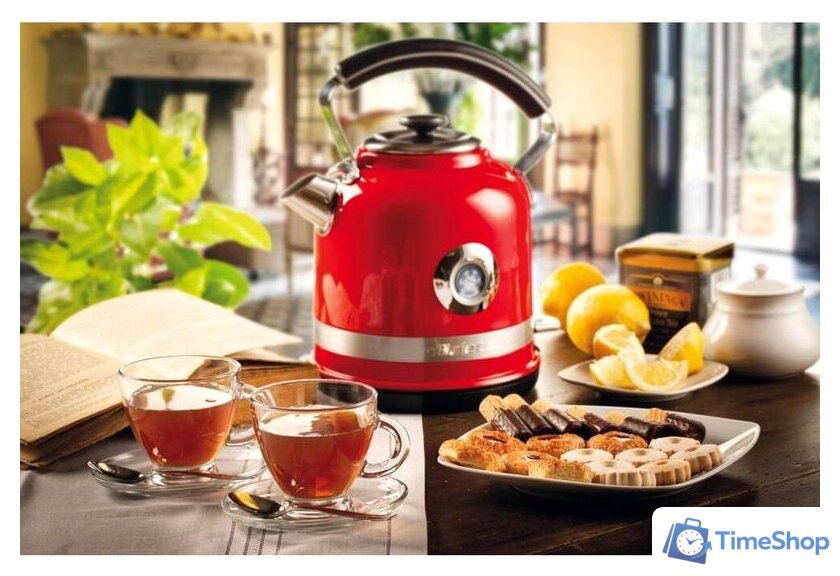 Электрический чайник Ariete Moderna 2854/00 (красный) - Изображение №7 — Интернет-магазин Time-Shop