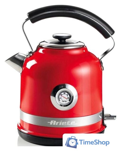Электрический чайник Ariete Moderna 2854/00 (красный) - Изображение №4 — Интернет-магазин Time-Shop