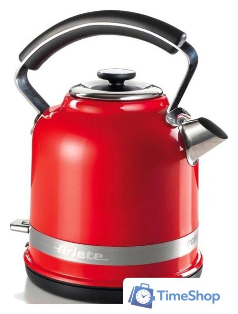 Электрический чайник Ariete Moderna 2854/00 (красный) - Изображение №2 — Интернет-магазин Time-Shop