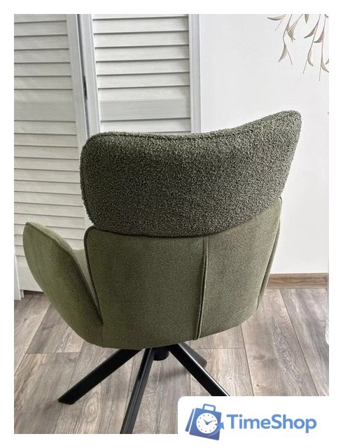 Стул M-City Леонардо 455M05729 (000 белый букле Soul /черный) - Изображение №7 — Интернет-магазин Time-Shop