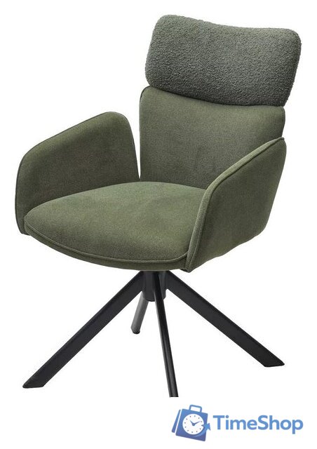 Стул M-City Леонардо 455M05729 (000 белый букле Soul /черный) - Изображение №1 — Интернет-магазин Time-Shop