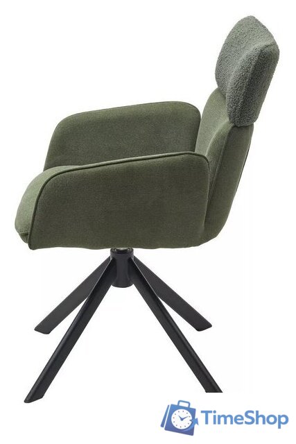 Стул M-City Леонардо 455M05729 (000 белый букле Soul /черный) - Изображение №2 — Интернет-магазин Time-Shop