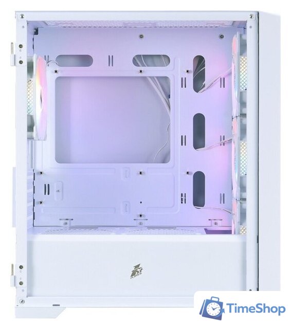 Корпус 1stPlayer TRILOBITE T4-G FRGB (белый) - Изображение №6 — Интернет-магазин Time-Shop