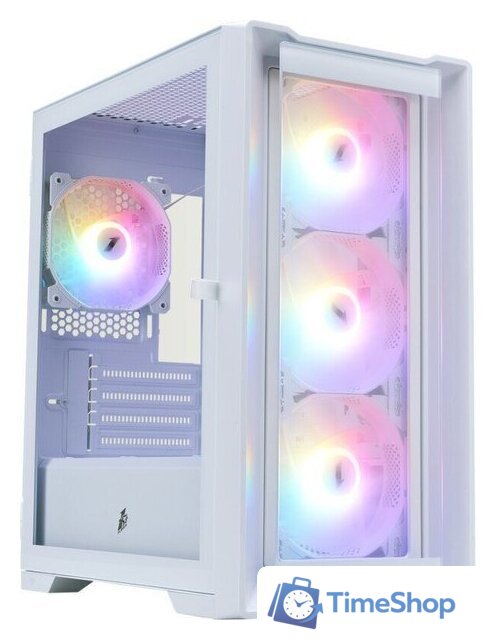 Корпус 1stPlayer TRILOBITE T4-G FRGB (белый) - Изображение №1 — Интернет-магазин Time-Shop