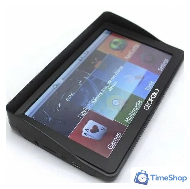 GPS навигатор GEOFOX 704 - Изображение №2 — Интернет-магазин Time-Shop