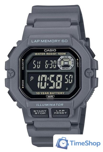 Наручные часы Casio WS-1400H-8B - Изображение №1 — Интернет-магазин Time-Shop
