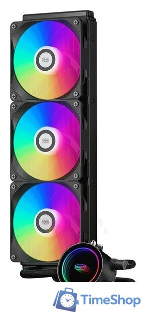 Система жидкостного охлаждения для процессора PCCooler DA360 ARGB (черный) - Изображение №1 — Интернет-магазин Time-Shop