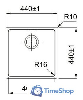 Кухонная мойка Franke FEX 210-40 127.0688.781 (стальной) - Изображение №3 — Интернет-магазин Time-Shop