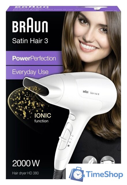 Фен Braun Satin Hair 3 (HD 380) - Изображение №3 — Интернет-магазин Time-Shop