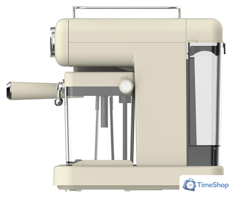 Рожковая кофеварка Tesler ECM-250 beige - Изображение №4 — Интернет-магазин Time-Shop