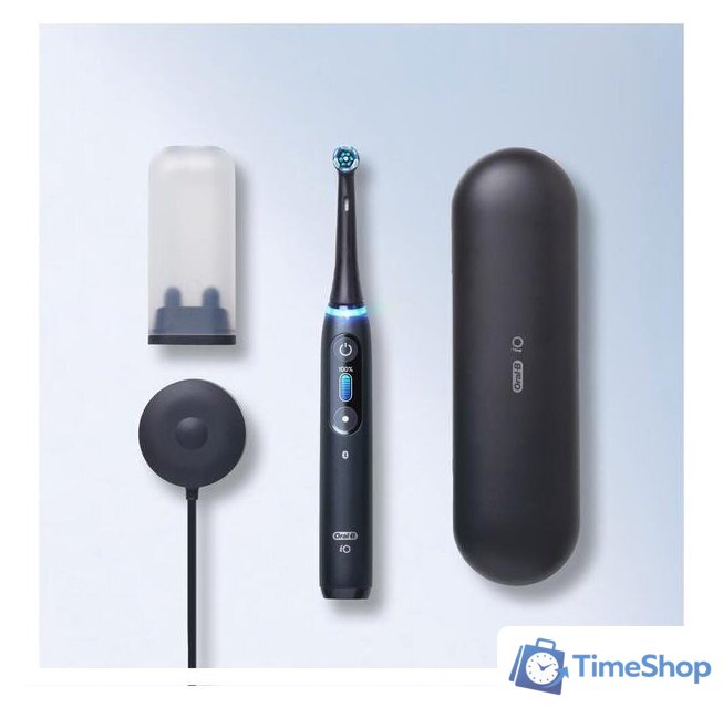 Электрическая зубная щетка Oral-B iO 9 (черный) - Изображение №3 — Интернет-магазин Time-Shop