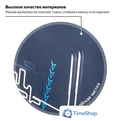 Городской рюкзак BRAUBERG Старлайт 226342 - Изображение №7 — Интернет-магазин Time-Shop