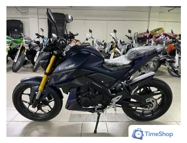 Мотоцикл Motoland XL250-F MT 250 172FMM-5 (синий) - Изображение №7 — Интернет-магазин Time-Shop