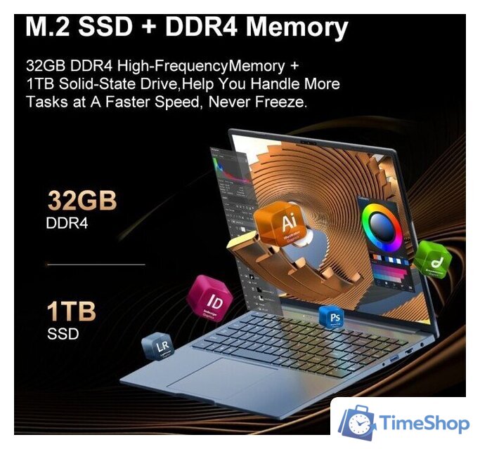 Ноутбук Ninkear N15 Pro - Изображение №6 — Интернет-магазин Time-Shop