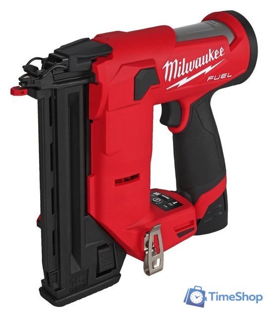 Гвоздезабиватель Milwaukee M12 FCN18GS-0X 4933493355 (с 2-мя АКБ, кейс) - Изображение №2 — Интернет-магазин Time-Shop