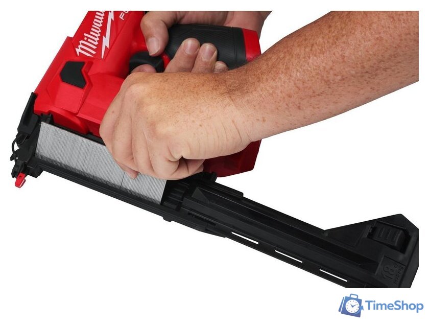 Гвоздезабиватель Milwaukee M12 FCN18GS-0X 4933493355 (с 2-мя АКБ, кейс) - Изображение №5 — Интернет-магазин Time-Shop