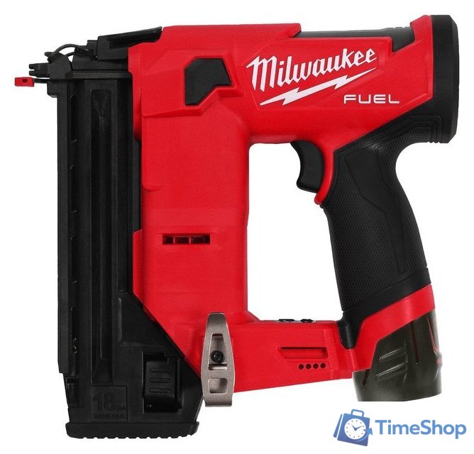 Гвоздезабиватель Milwaukee M12 FCN18GS-0X 4933493355 (с 2-мя АКБ, кейс) - Изображение №1 — Интернет-магазин Time-Shop