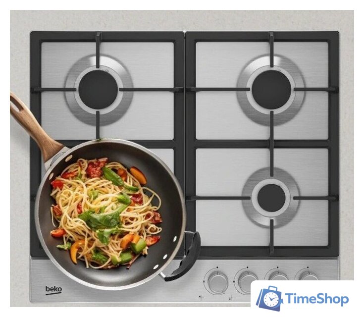 Варочная панель BEKO BHGM6422K5WX - Изображение №10 — Интернет-магазин Time-Shop