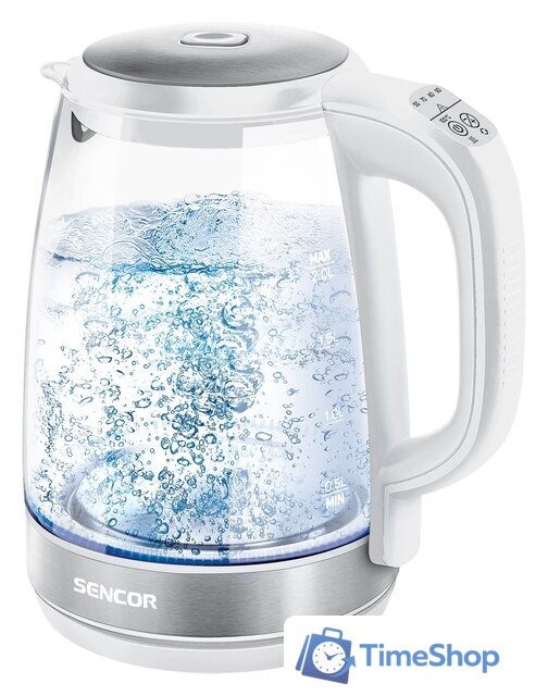 Электрический чайник Sencor SWK 2190WH - Изображение №1 — Интернет-магазин Time-Shop