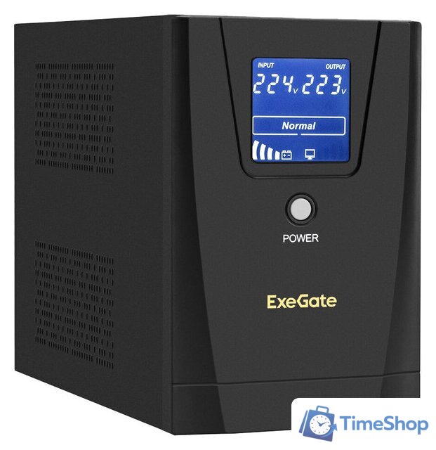 Источник бесперебойного питания ExeGate SpecialPro Smart LLB-1500.LCD.AVR.8C13 EP285501RUS - Изображение №1 — Интернет-магазин Time-Shop