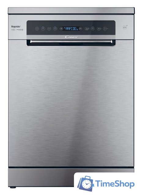 Отдельностоящая посудомоечная машина Candy RapidO CF 6B2S3PSX - Изображение №1 — Интернет-магазин Time-Shop