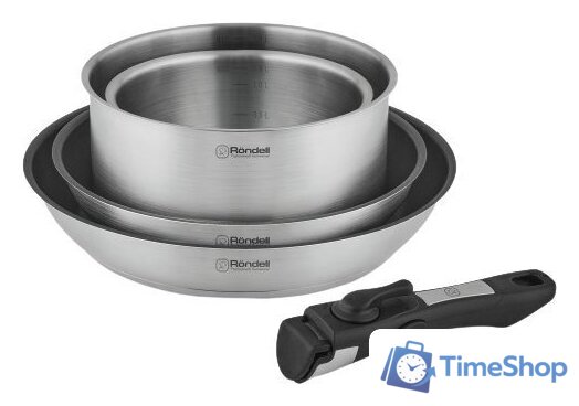 Набор кастрюль Rondell Stark RDS-1315 - Изображение №1 — Интернет-магазин Time-Shop