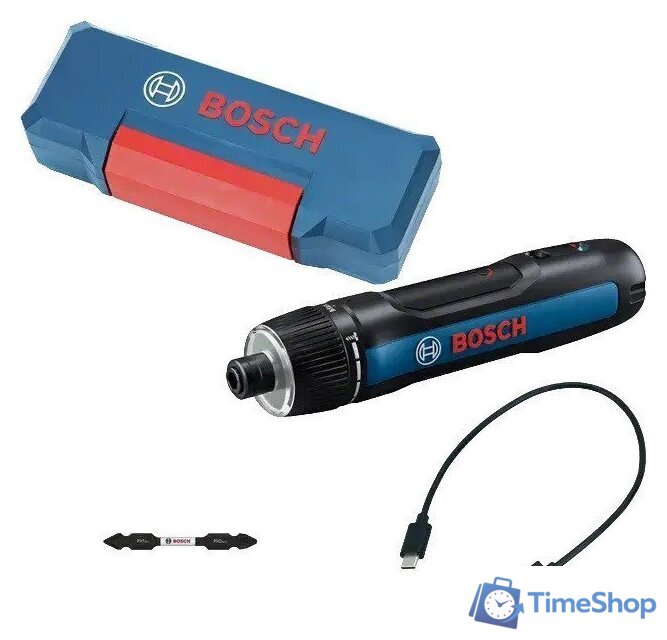 Электроотвертка Bosch Go Professional 06019H2200 (с АКБ, кейс) - Изображение №1 — Интернет-магазин Time-Shop