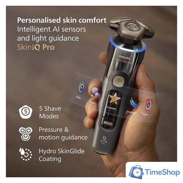 Электробритва Philips Series i9000 Prestige Ultra XP9402/31 - Изображение №11 — Интернет-магазин Time-Shop