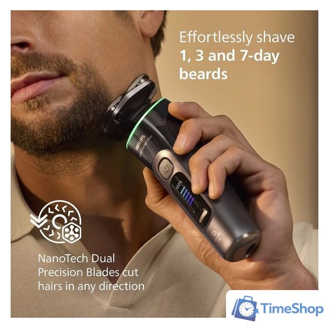 Электробритва Philips Series i9000 Prestige Ultra XP9402/31 - Изображение №10 — Интернет-магазин Time-Shop