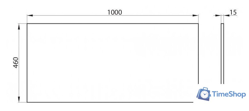  BelBagno Тумба под умывальник ETNA-H60-1000-2C-SO-BL-P - Изображение №3 — Интернет-магазин Time-Shop