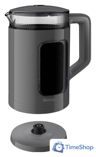 Электрический чайник Weissgauff WK 1520 Dt Touch BodyCool - Изображение №7 — Интернет-магазин Time-Shop