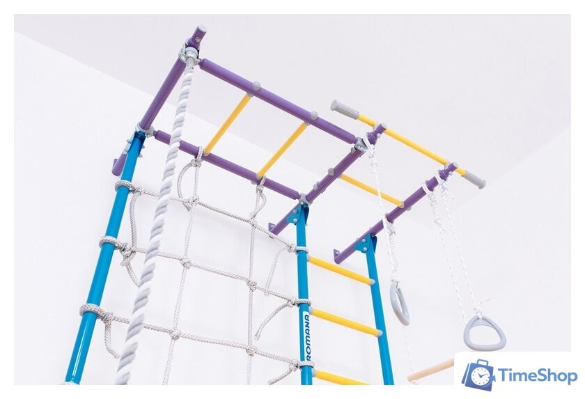 Детский спортивный комплекс Romana S7 01.31.7.06.410.05.00-68 (сиреневый/голубой) - Изображение №11 — Интернет-магазин Time-Shop