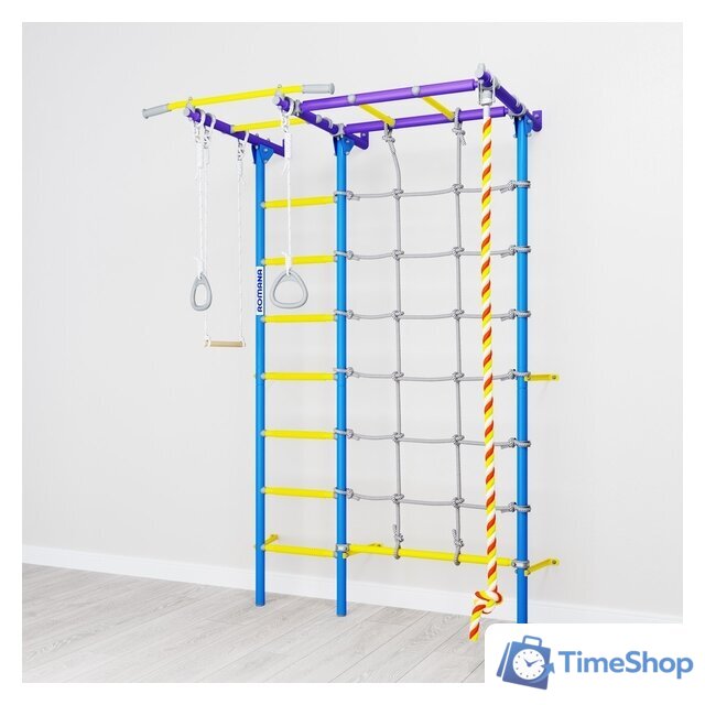 Детский спортивный комплекс Romana S7 01.31.7.06.410.05.00-68 (сиреневый/голубой) - Изображение №2 — Интернет-магазин Time-Shop