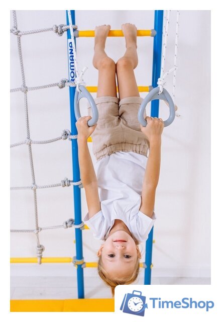 Детский спортивный комплекс Romana S7 01.31.7.06.410.05.00-68 (сиреневый/голубой) - Изображение №5 — Интернет-магазин Time-Shop