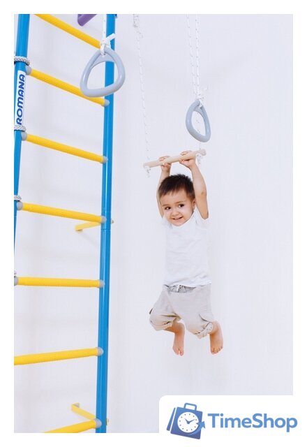 Детский спортивный комплекс Romana S7 01.31.7.06.410.05.00-68 (сиреневый/голубой) - Изображение №9 — Интернет-магазин Time-Shop