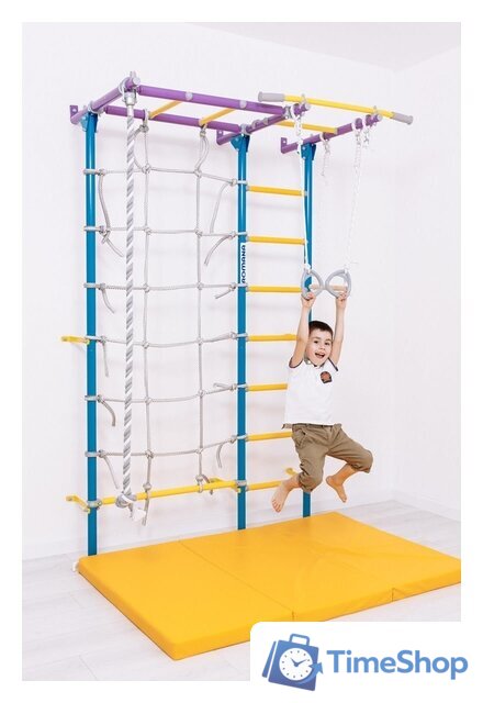 Детский спортивный комплекс Romana S7 01.31.7.06.410.05.00-68 (сиреневый/голубой) - Изображение №6 — Интернет-магазин Time-Shop