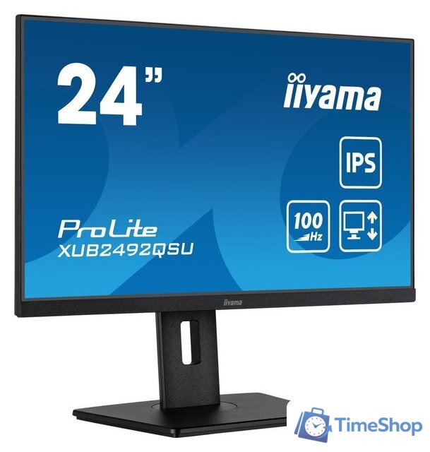 Монитор iiyama ProLite XUB2492QSU-B1 - Изображение №2 — Интернет-магазин Time-Shop