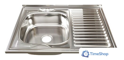 Кухонная мойка Mixline 528016 (полированная, 0.6 мм) - Изображение №1 — Интернет-магазин Time-Shop