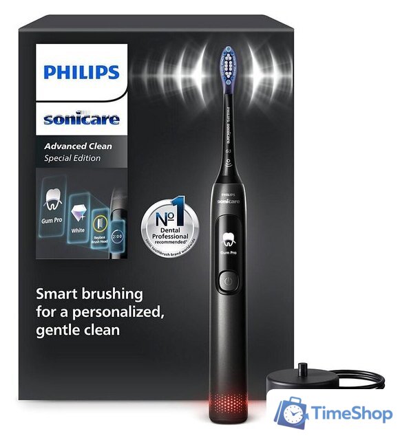 Электрическая зубная щетка Philips Sonicare Szczoteczka Soniczna HX3792/11 - Изображение №11 — Интернет-магазин Time-Shop