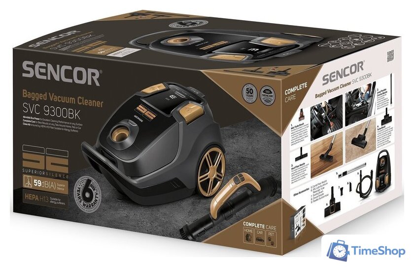 Пылесос Sencor SVC 9300BK - Изображение №33 — Интернет-магазин Time-Shop