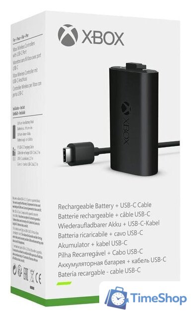 Аккумулятор для геймпада Microsoft Rechargeable Battery + USB-C Cable - Изображение №5 — Интернет-магазин Time-Shop