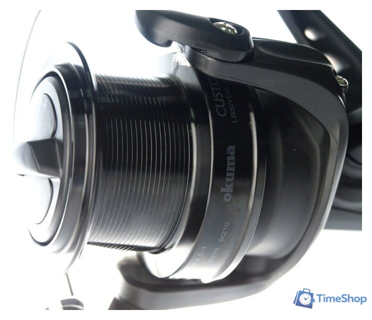 Рыболовная катушка Okuma Custom black cb (черный) - Изображение №8 — Интернет-магазин Time-Shop