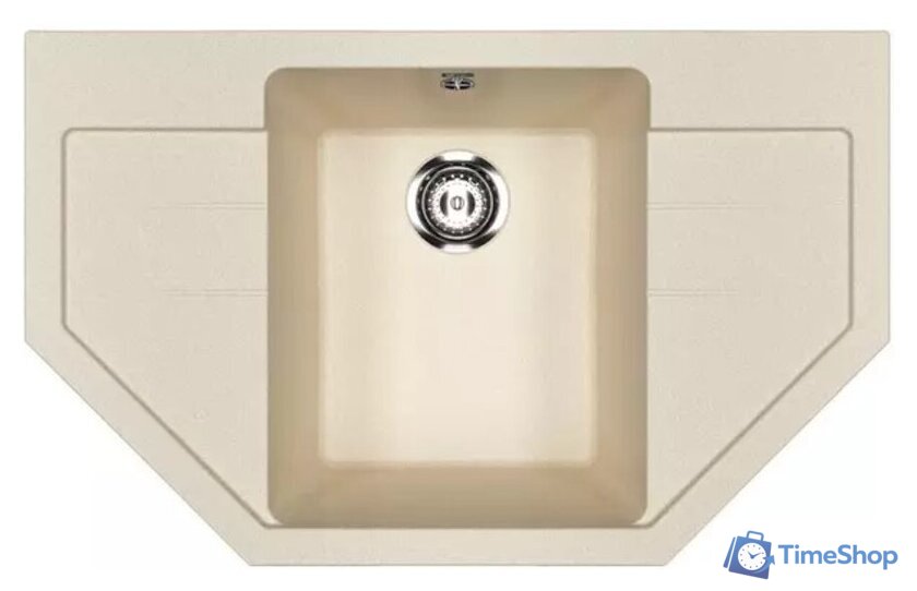 Кухонная мойка Ulgran U-609 (328 бежевый) - Изображение №1 — Интернет-магазин Time-Shop