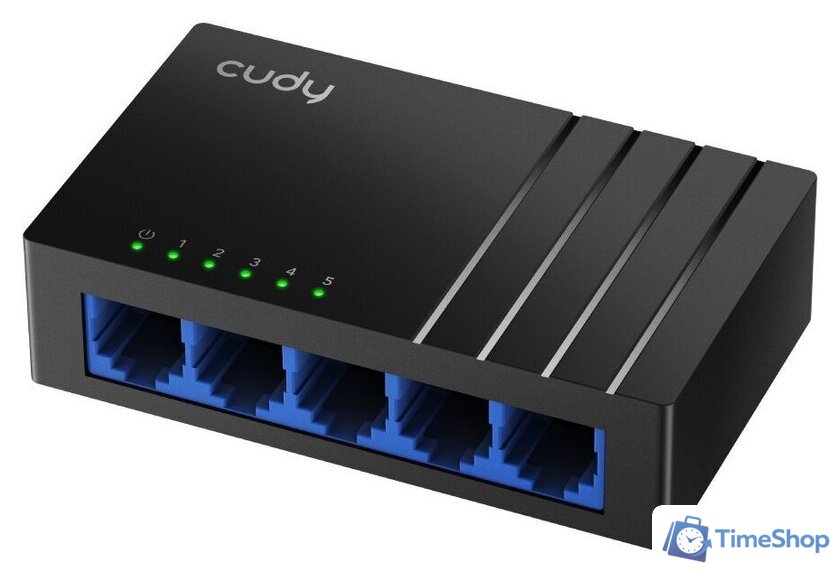 Неуправляемый коммутатор Cudy GS105D 5.0 - Изображение №2 — Интернет-магазин Time-Shop