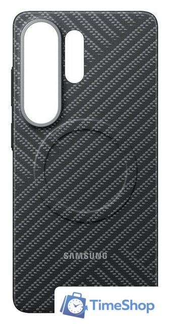 Чехол для телефона Samsung Carbon Magnet Case для Samsung Galaxy S26 Ultra (темно-серый) - Изображение №1 — Интернет-магазин Time-Shop