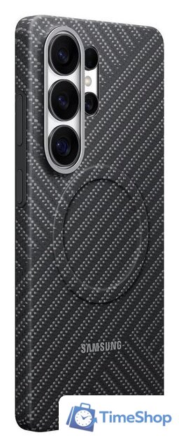 Чехол для телефона Samsung Carbon Magnet Case для Samsung Galaxy S26 Ultra (темно-серый) - Изображение №4 — Интернет-магазин Time-Shop