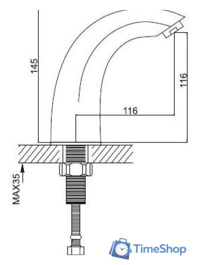 Смеситель Gappo G517 - Изображение №2 — Интернет-магазин Time-Shop